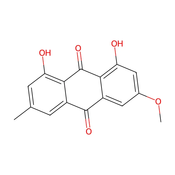 Physcion molekül yapısı — CAS 521-61-9