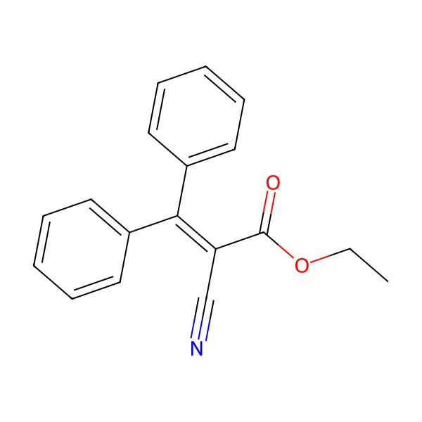 Etokrilen molekül yapısı — CAS 5232-99-5