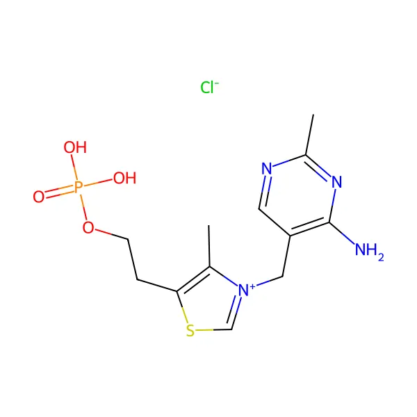 Vitamin B1 Tiamin Monofosfat molekül yapısı — CAS 532-40-1