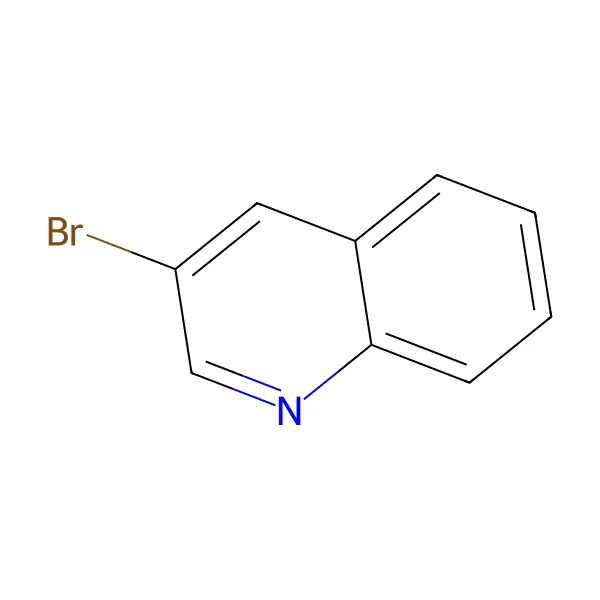 3-Bromokinalin molekül yapısı — CAS 5332-24-1