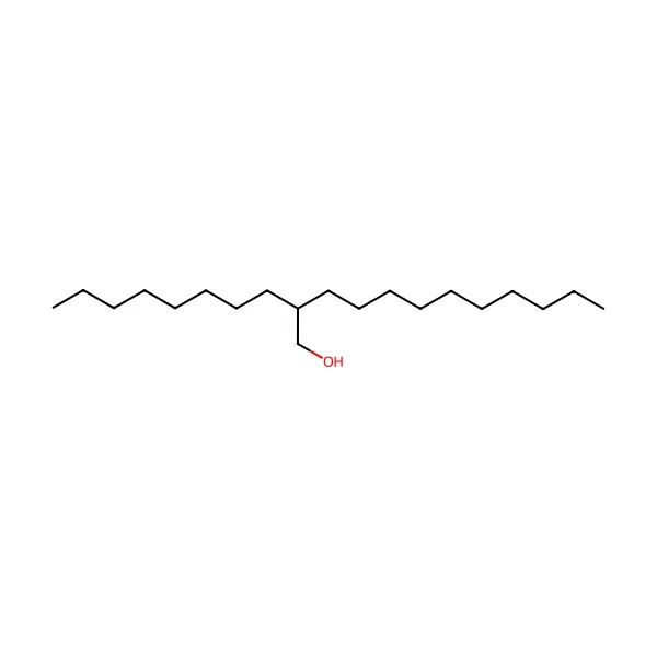 Oktildodekanol molekül yapısı — CAS 5333-42-6