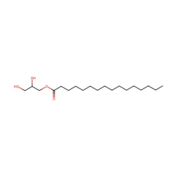 1-monopalmitin molekül yapısı — CAS 542-44-9