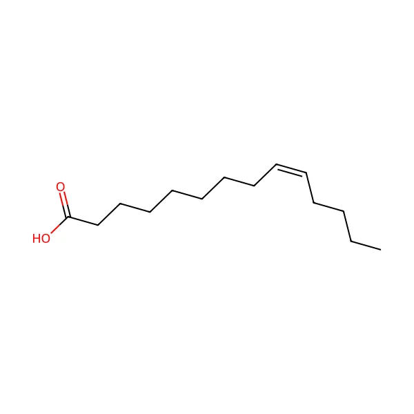 Miristoleik asit molekül yapısı — CAS 544-64-9