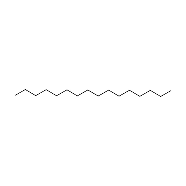 Heksadekan molekül yapısı — CAS 544-76-3