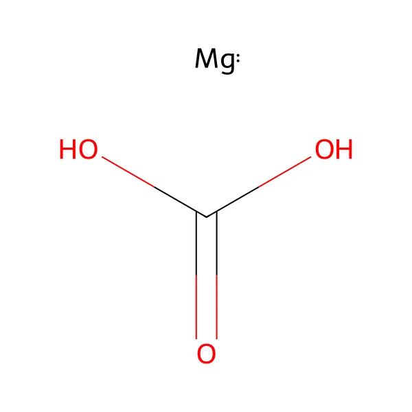 Magnezyum karbonat molekül yapısı — CAS 546-93-0