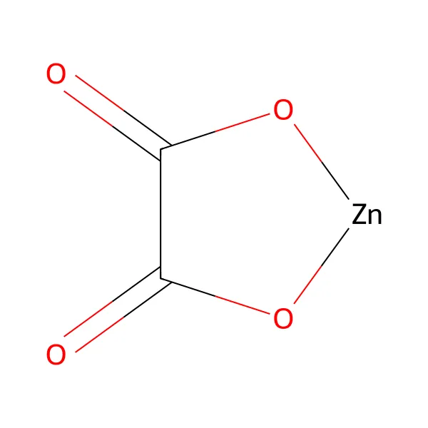 Çinko oksalat molekül yapısı — CAS 547-68-2