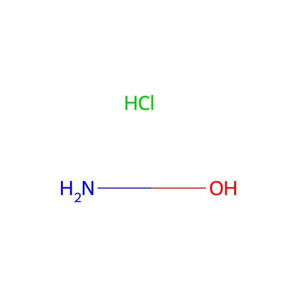 Hidroksilamin hidroklorür molekül yapısı — CAS 5470-11-1