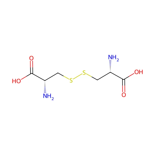 L-sistin molekül yapısı — CAS 56-89-3