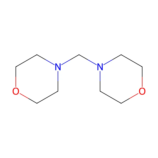 Dimorfolinometan molekül yapısı — CAS 5625-90-1