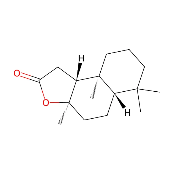 Sklareolid molekül yapısı — CAS 564-20-5