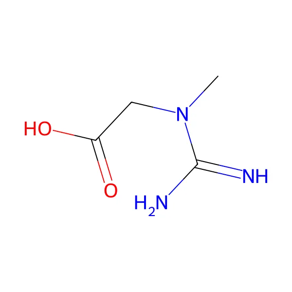 Kreatin molekül yapısı — CAS 57-00-1
