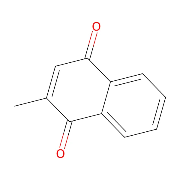Vitamin K3 Menadion molekül yapısı — CAS 58-27-5