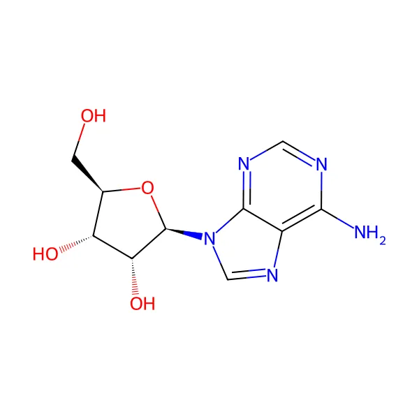 Adenozin molekül yapısı — CAS 58-61-7