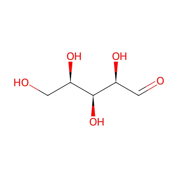 D-ksiloz molekül yapısı — CAS 58-86-6