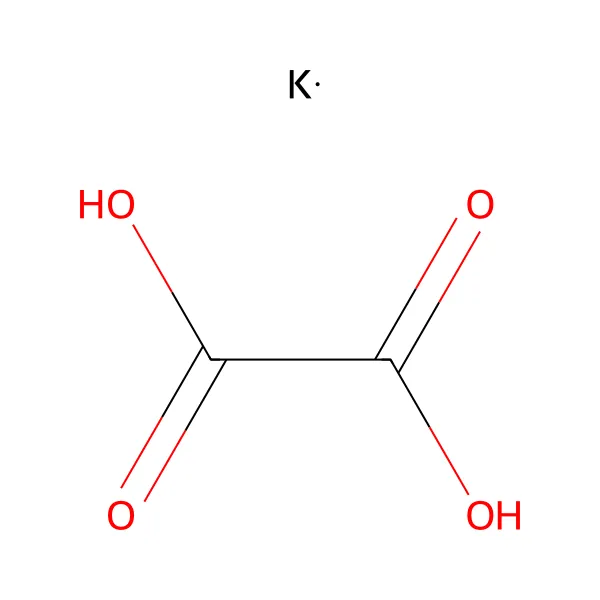 Dipotasyum oksalat molekül yapısı — CAS 583-52-8
