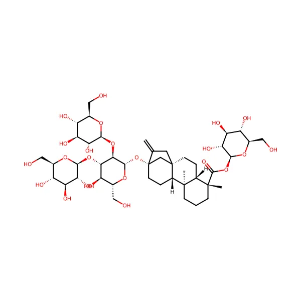 Rebaudiozit A molekül yapısı — CAS 58543-16-1