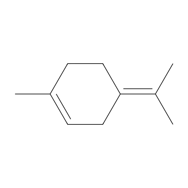 Terpinolen molekül yapısı — CAS 586-62-9