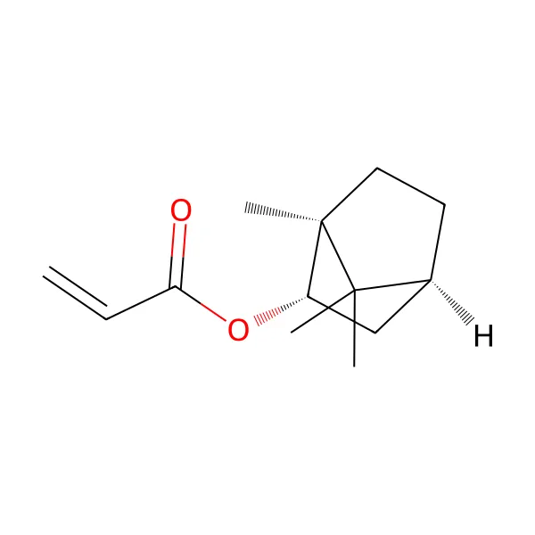 İzobornil akrilat molekül yapısı — CAS 5888-33-5