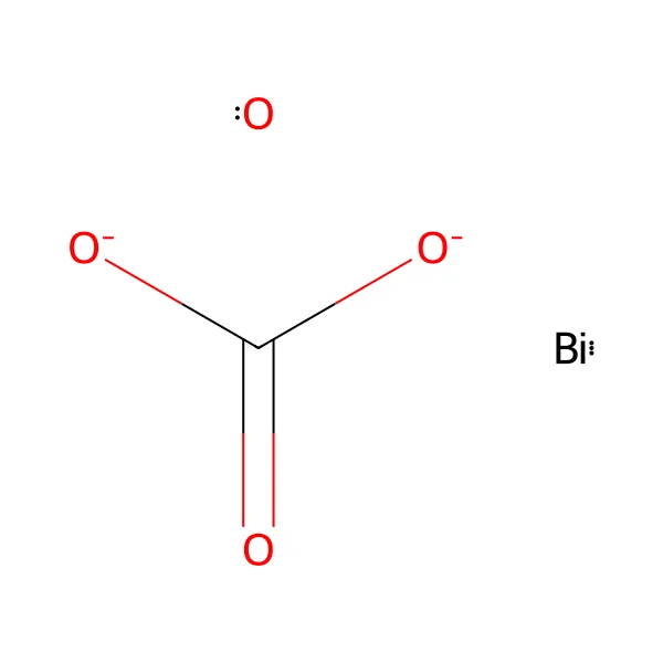 Bizmut subkarbonat molekül yapısı — CAS 5892-10-4