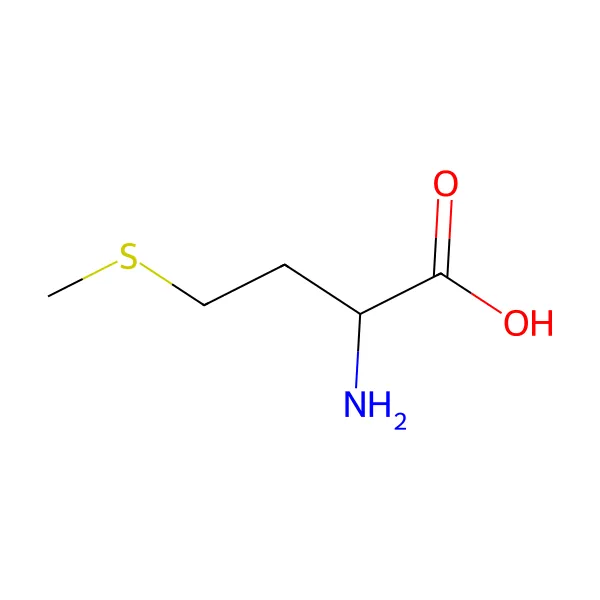 DL-Metiyonin molekül yapısı — CAS 59-51-8