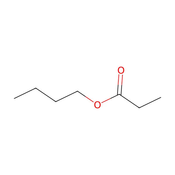 Butil propiyonat molekül yapısı — CAS 590-01-2