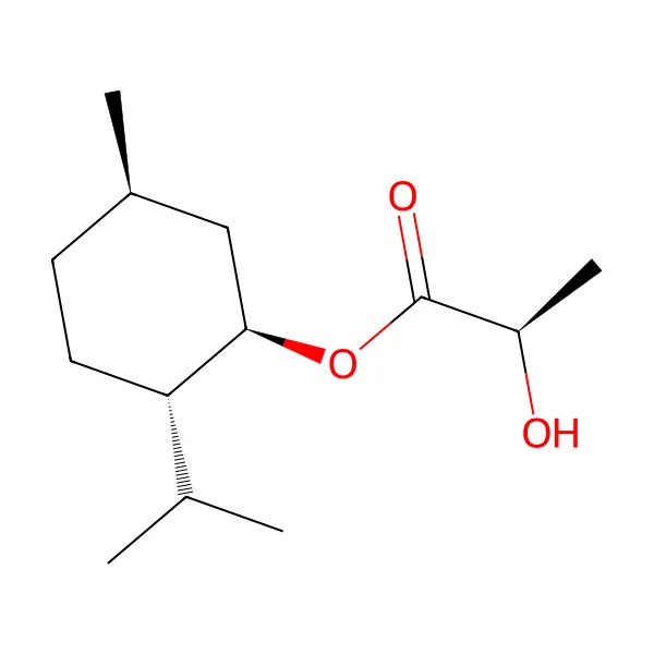 Mentil laktat molekül yapısı — CAS 59259-38-0
