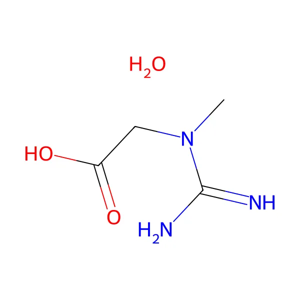Kreatin monohidrat molekül yapısı — CAS 6020-87-7