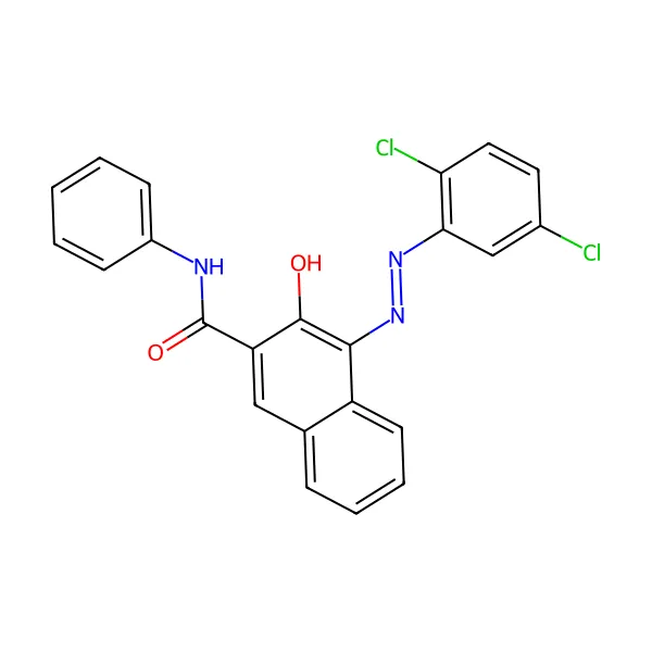Pigment kırmızı 2 molekül yapısı — CAS 6041-94-7