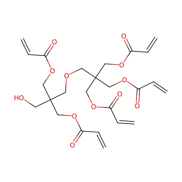 Dipentaeritritol pentaakrilat molekül yapısı — CAS 60506-81-2