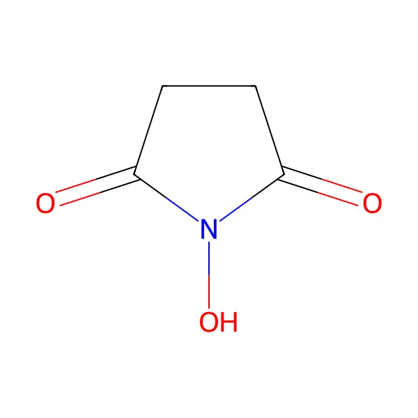 N-hidroksisüksinimid molekül yapısı — CAS 6066-82-6