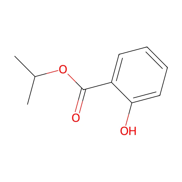 İzopropil salisilat molekül yapısı — CAS 607-85-2