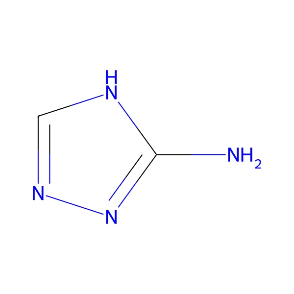 Amitrol molekül yapısı — CAS 61-82-5