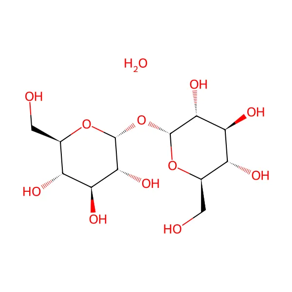 Trehaloz dihidrat molekül yapısı — CAS 6138-23-4