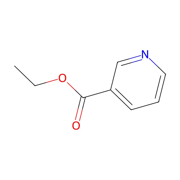 Etil nikotinat molekül yapısı — CAS 614-18-6