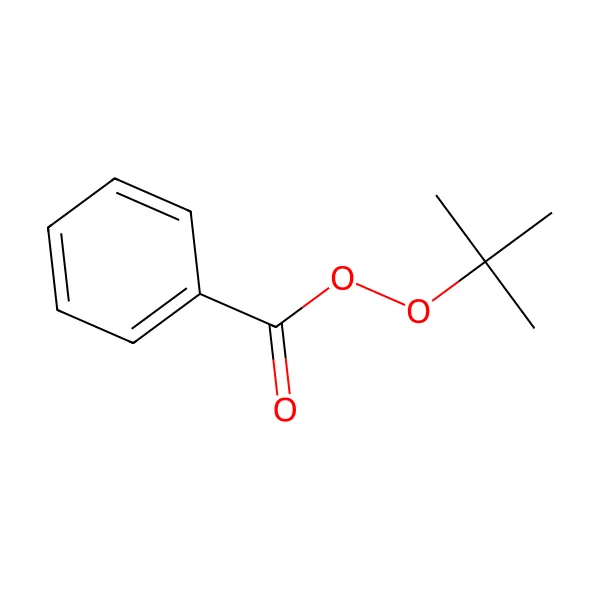 tert-Bütil peroksibenzoat molekül yapısı — CAS 614-45-9