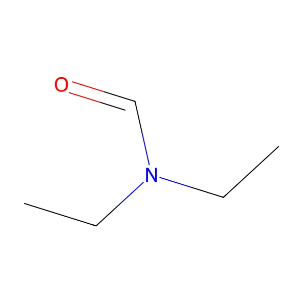 Dietilformamid molekül yapısı — CAS 617-84-5