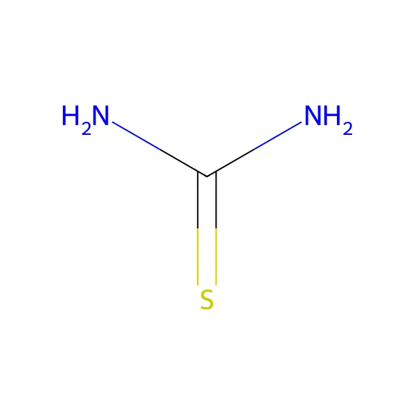 Tiyoüre molekül yapısı — CAS 62-56-6
