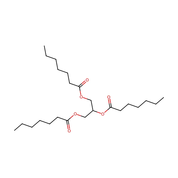 Triheptanoin molekül yapısı — CAS 620-67-7