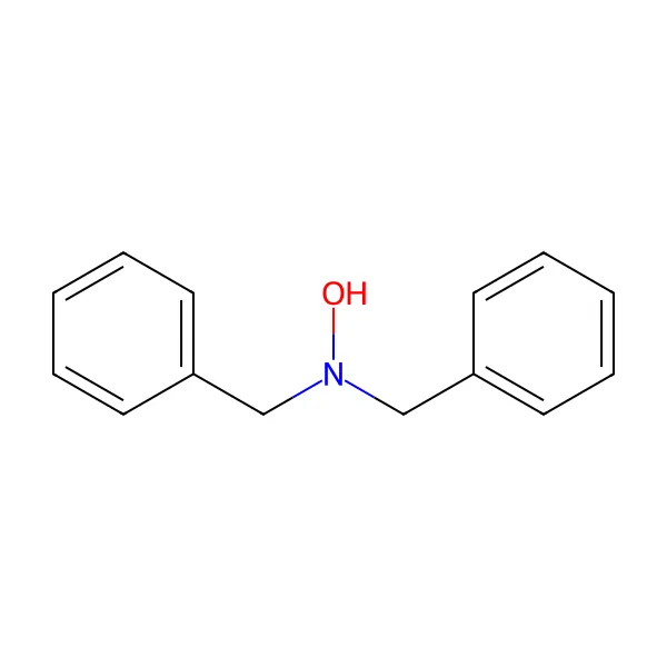 Dibenzilhidroksilamin molekül yapısı — CAS 621-07-8