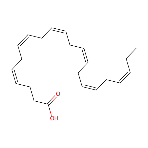 Dokosaheksaenoik asit molekül yapısı — CAS 6217-54-5