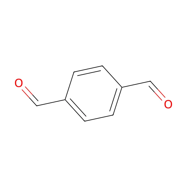 Tereftalaldehit molekül yapısı — CAS 623-27-8