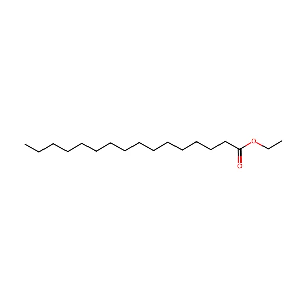 Etil palmitat molekül yapısı — CAS 628-97-7