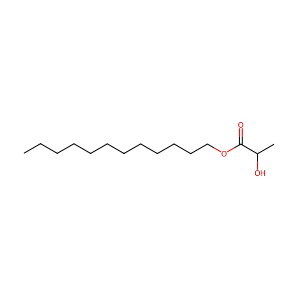 Lauril laktat molekül yapısı — CAS 6283-92-7