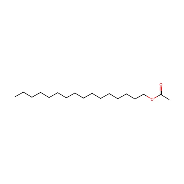 Setil asetat molekül yapısı — CAS 629-70-9