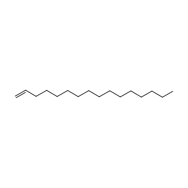1-Heksadesen molekül yapısı — CAS 629-73-2