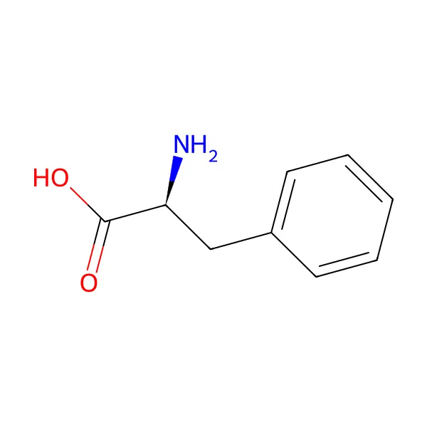 L-fenilalanin molekül yapısı — CAS 63-91-2