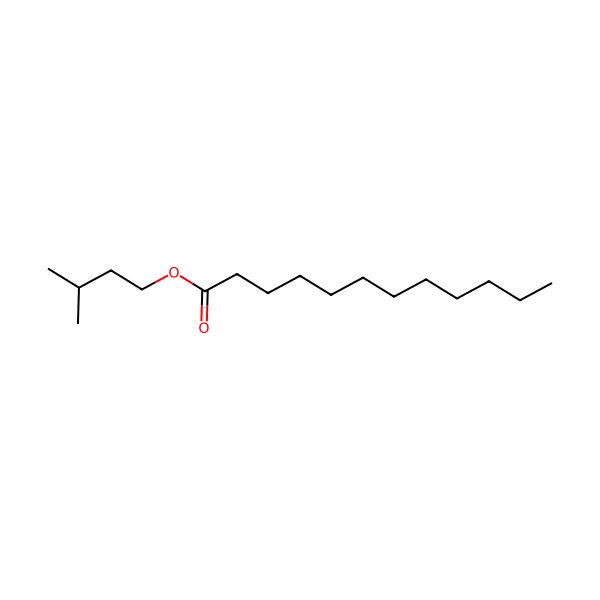İzoamil laurat molekül yapısı — CAS 6309-51-9