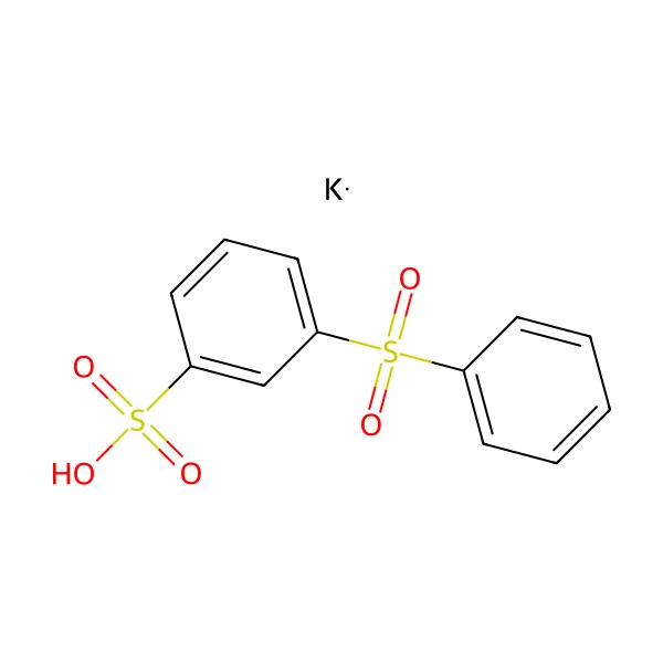 Potasyum difenil sülfon-3-sülfonat molekül yapısı — CAS 63316-43-8