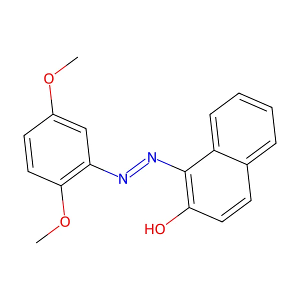 Solvent Kırmızı 80 molekül yapısı — CAS 6358-53-8