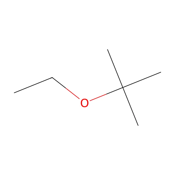 Etil tert-bütil eter molekül yapısı — CAS 637-92-3